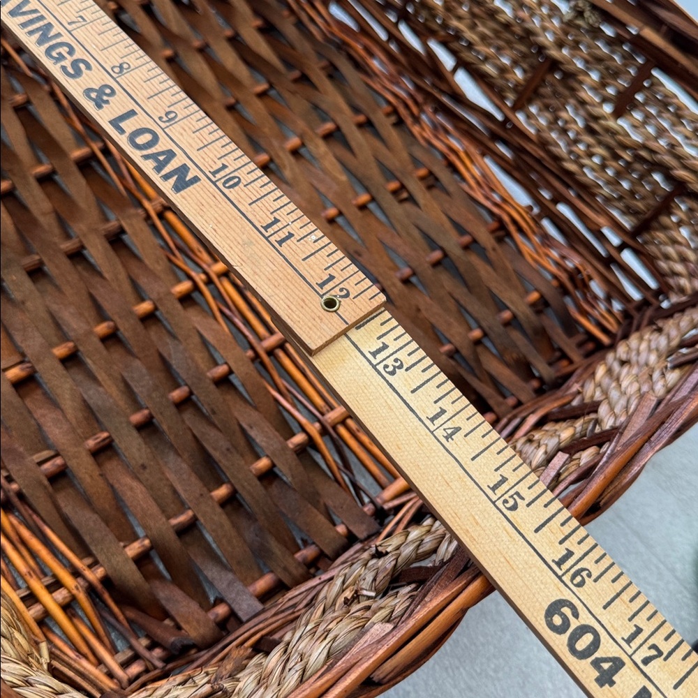 Woven Brown Basket - Picture 7 of 7